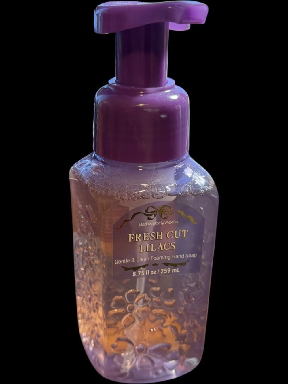 Bath & Body Works Fresh Cut Lilacs Foaming Hand Soap 8.75 fl oz - Gentle Clean